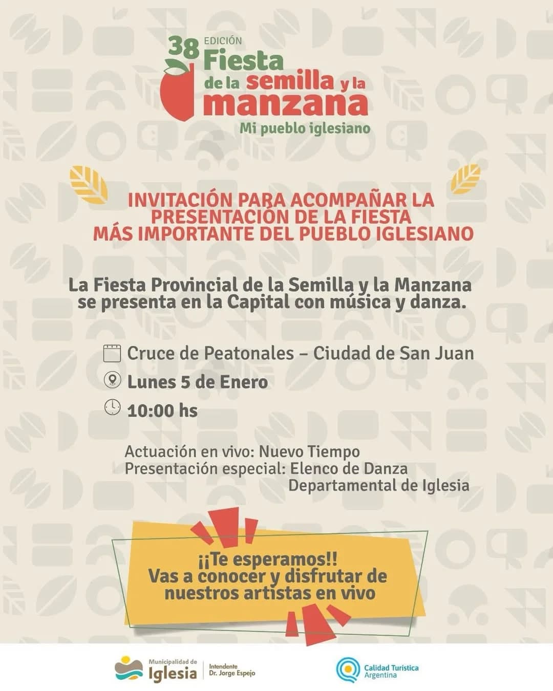 38ª Fiesta Provincial de la Semilla y la Manzana