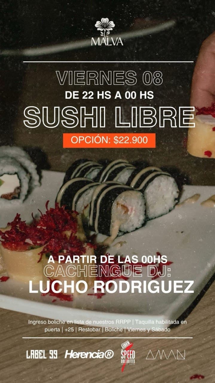Sushi Libre - Lucho Rodriguez Dj Set