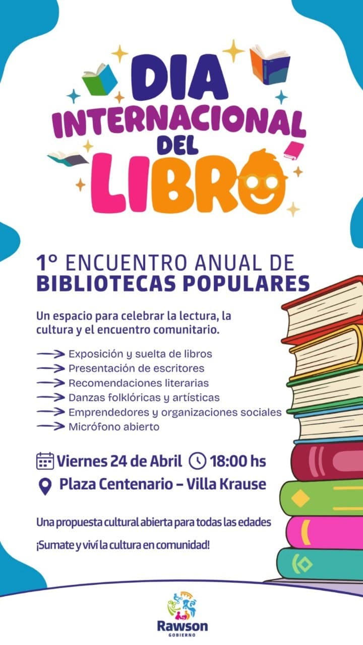 Día Internacional del Libro - 1º Encuentro Anual de Bibliotecas Populares
