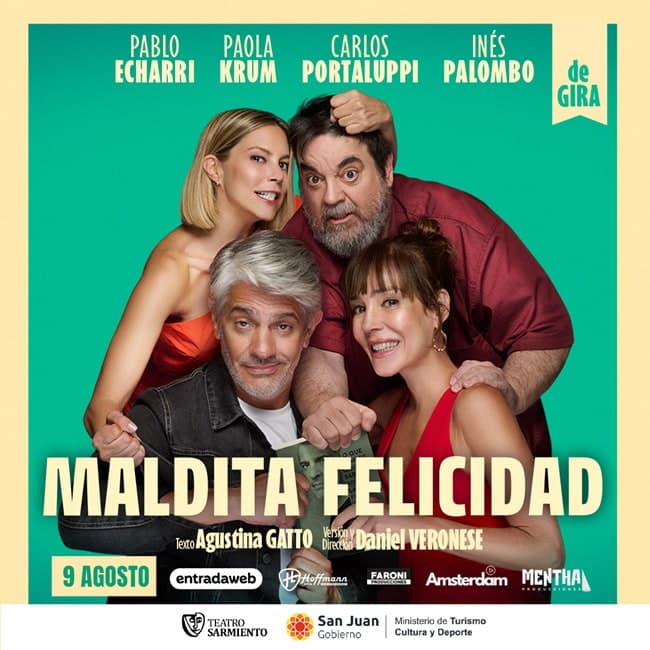 Teatro en San Juan: Maldita Felicidad San Juan