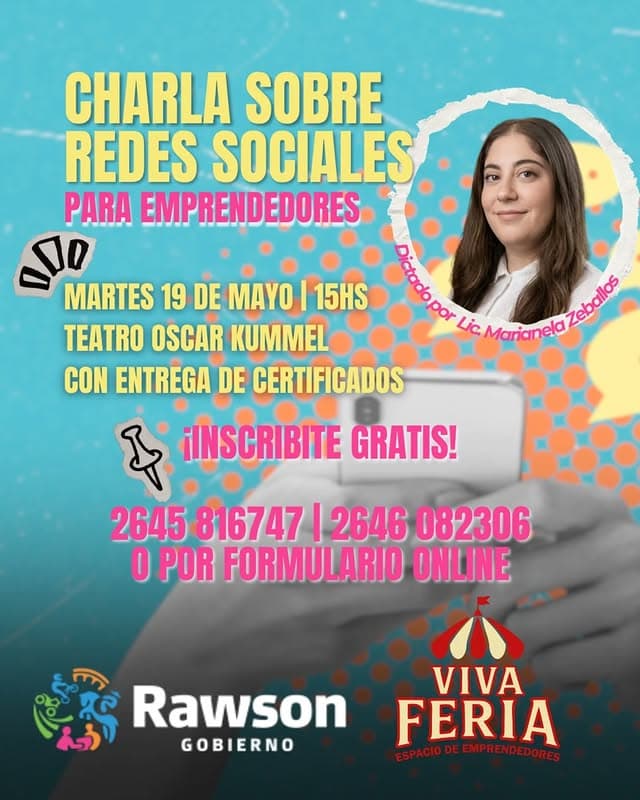 Charla Sobre Redes Sociales Para Emprendedores