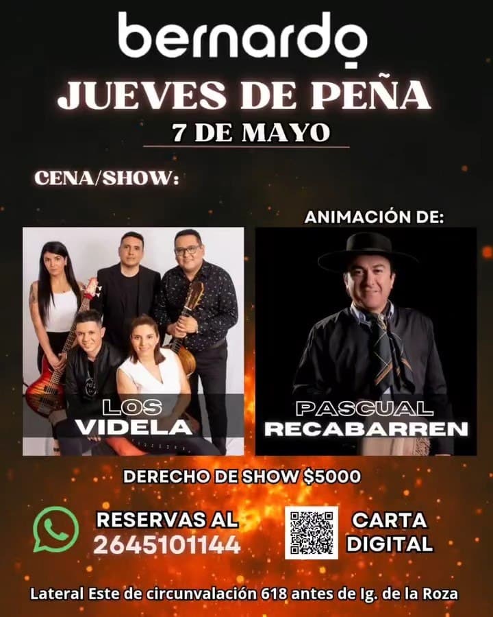 Jueves de Peña - Los Videla & Pascual Recabarren