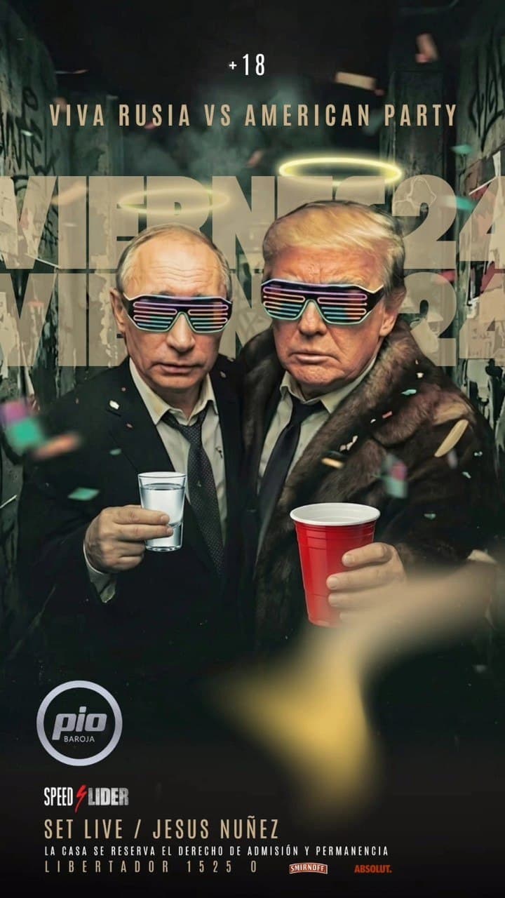 Viva Rusia Vs American Party