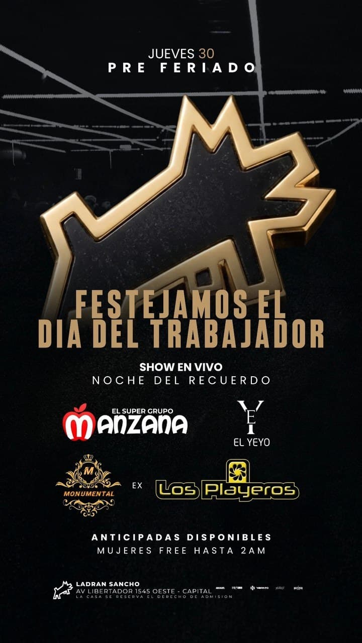 Festejamos el Día del Trabajador - Noche del Recuerdo