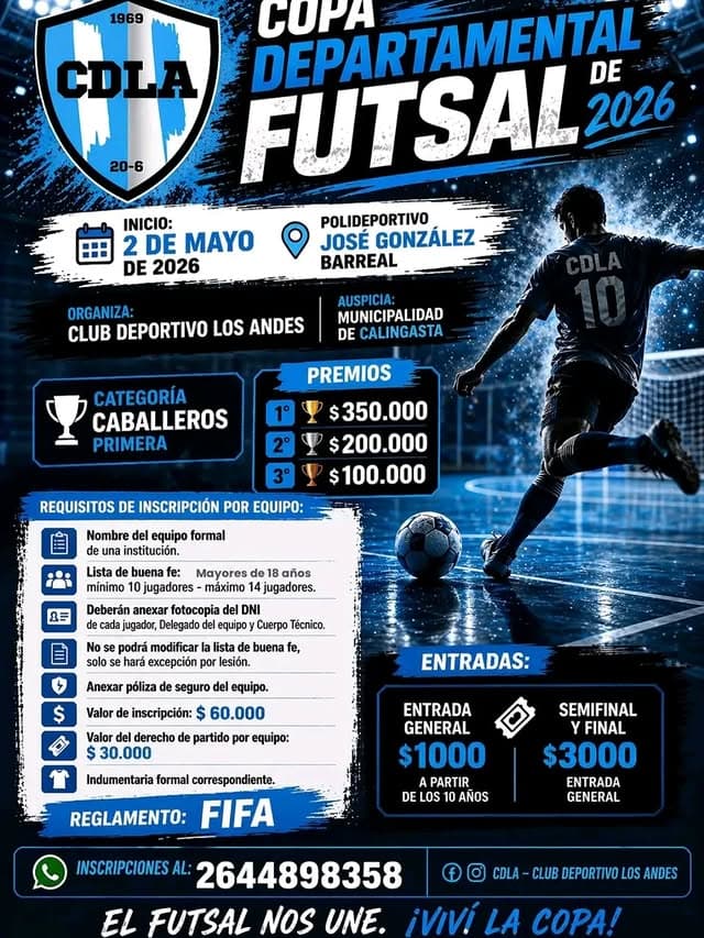 Copa Departamental de Futsal 2026
