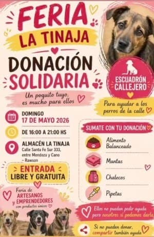 Feria la Tinaja - Donacion Solidaria