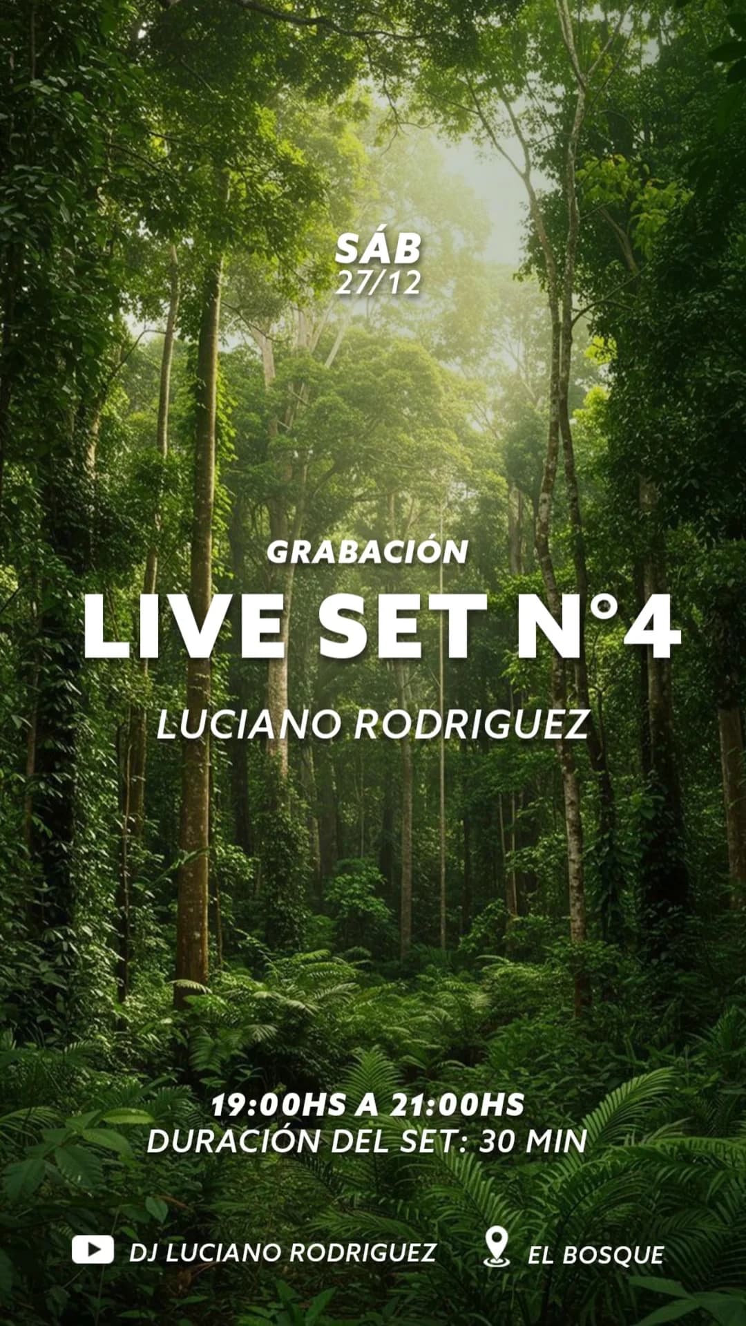 Grabacion Live Set Nº 4 Luciano Rodriguez