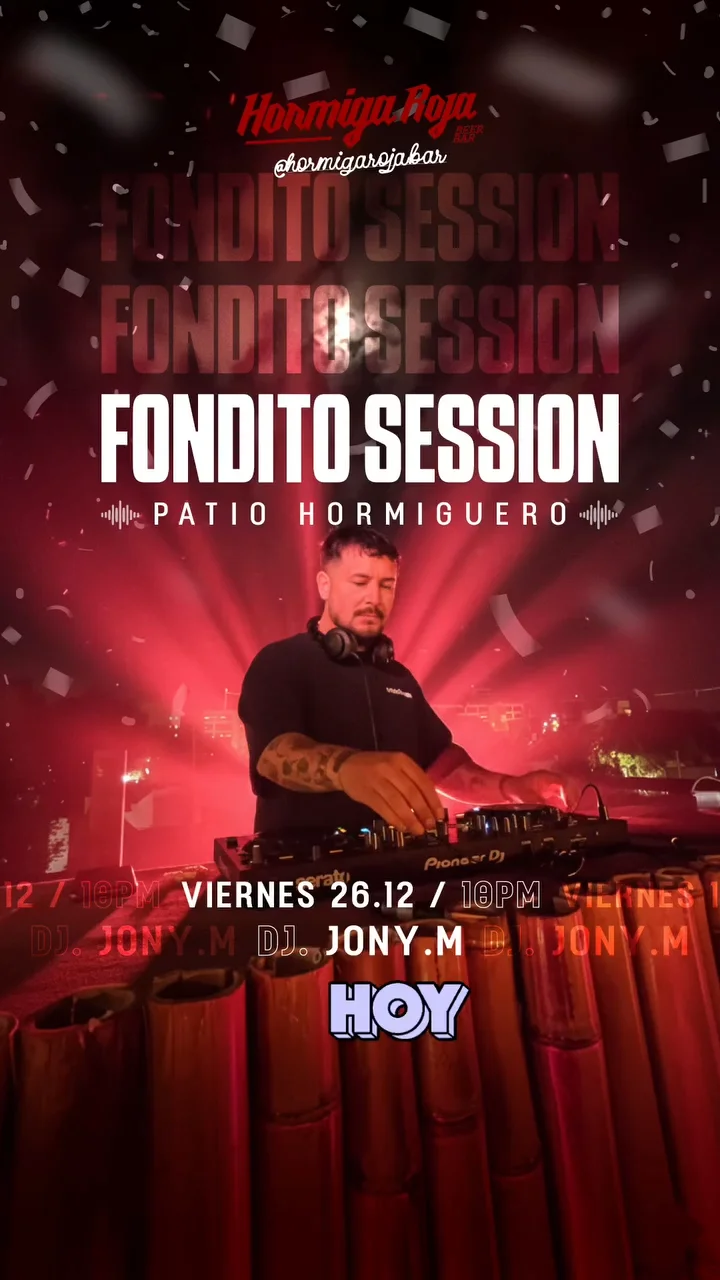 Fondito Session - Jony M Dj Set
