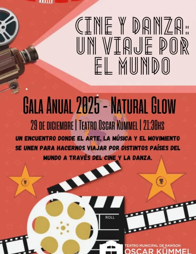 Instituto Natural Glow | Cine y Danza: Un Viaje por el Mundo