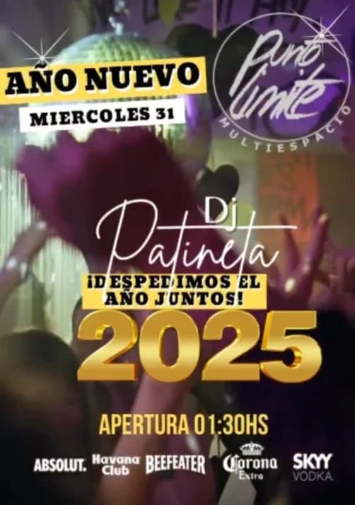 Bienvenido 2026 - Patineta Dj Set