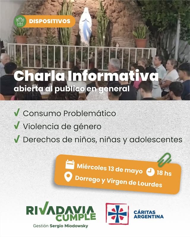 Charla Informativa al Publico
