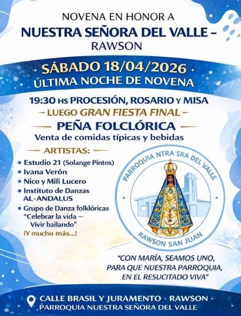 Novena en Honor a Nuestra Señora del Valle
