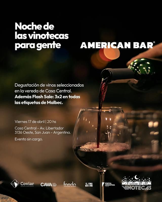 Noche de las vinotecas para gente