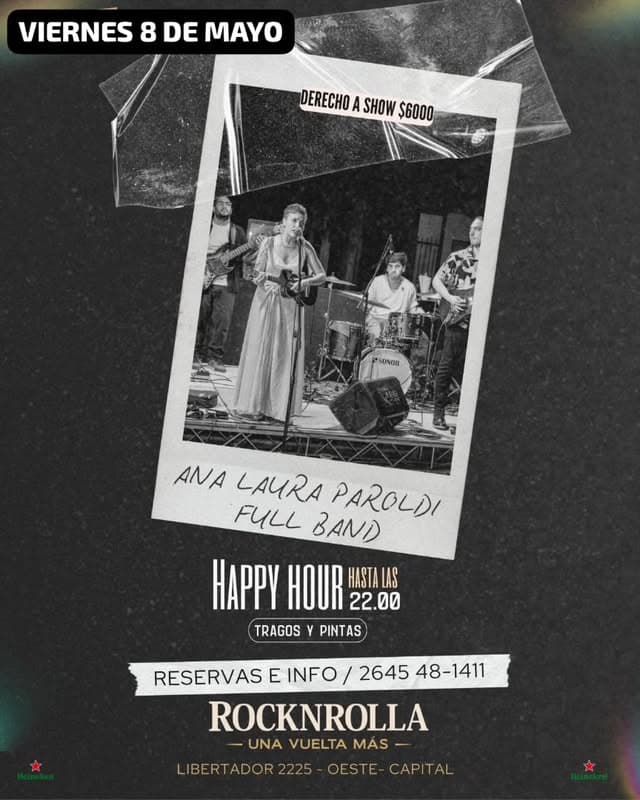 Ana Laura Paroldi Full Band