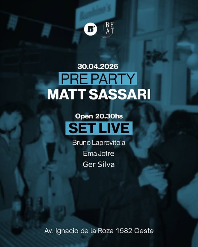 Pre Party Matt Sassari