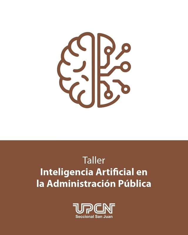 Taller Inteligencia Artificial en la Administracion Publica