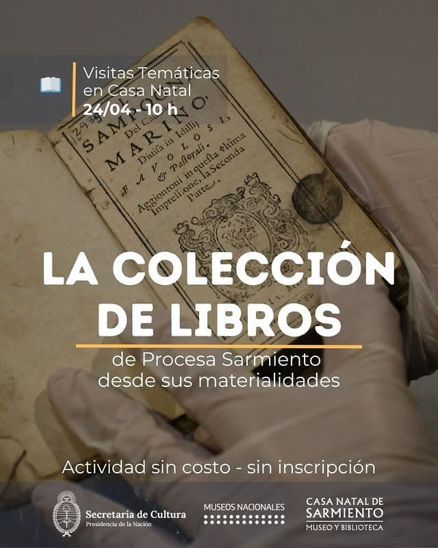 La Coleccion de Libros de Procesa Sarmiento Desde sus Materialidades