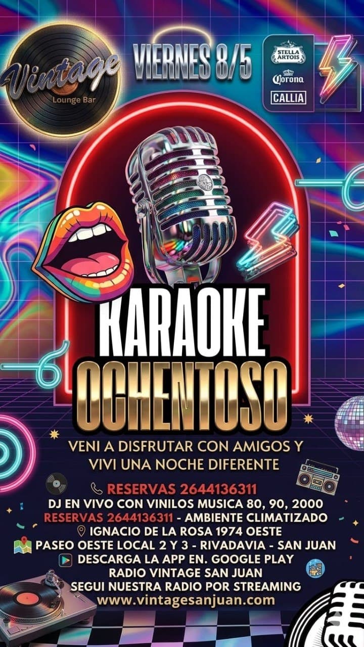 Karaoke Ochentoso