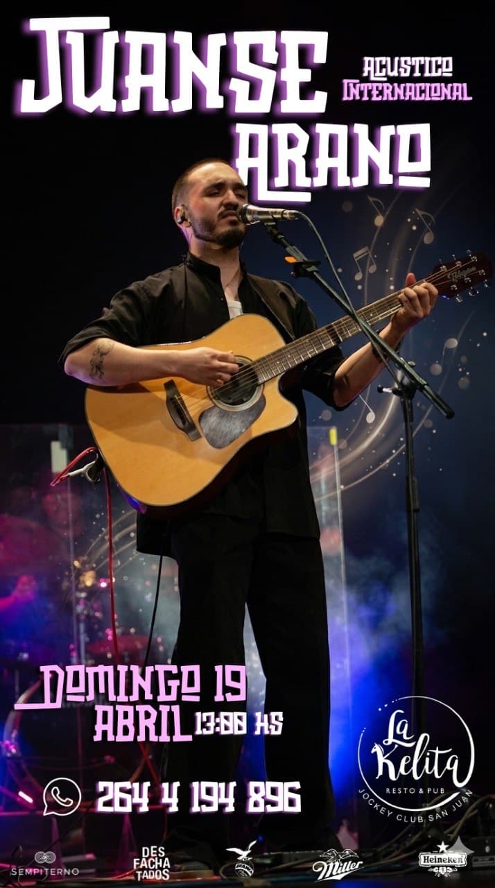 Juanse Arano - Acustico Internacional