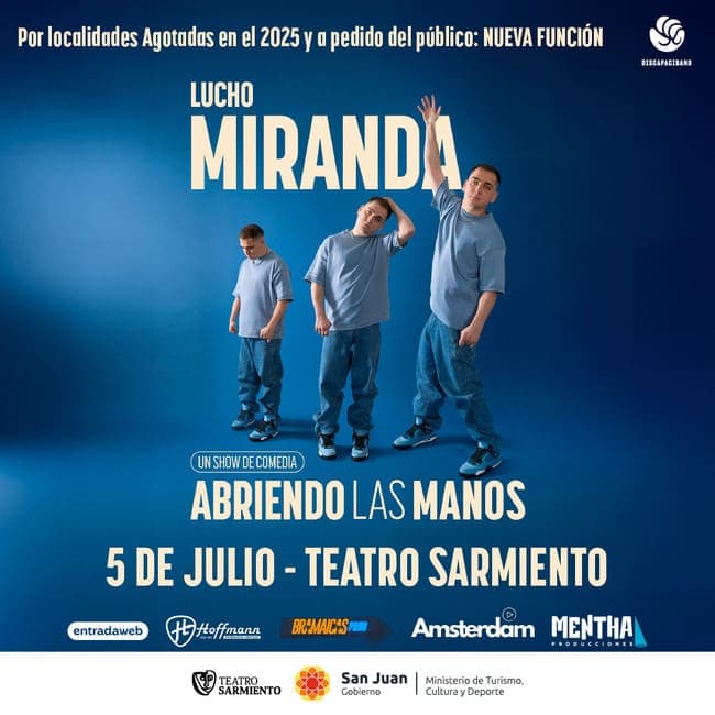 Lucho Miranda presenta: "Abriendo Las Manos"