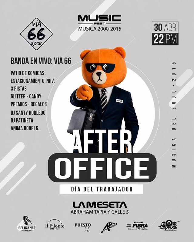 After Office - Dia del Trabajador
