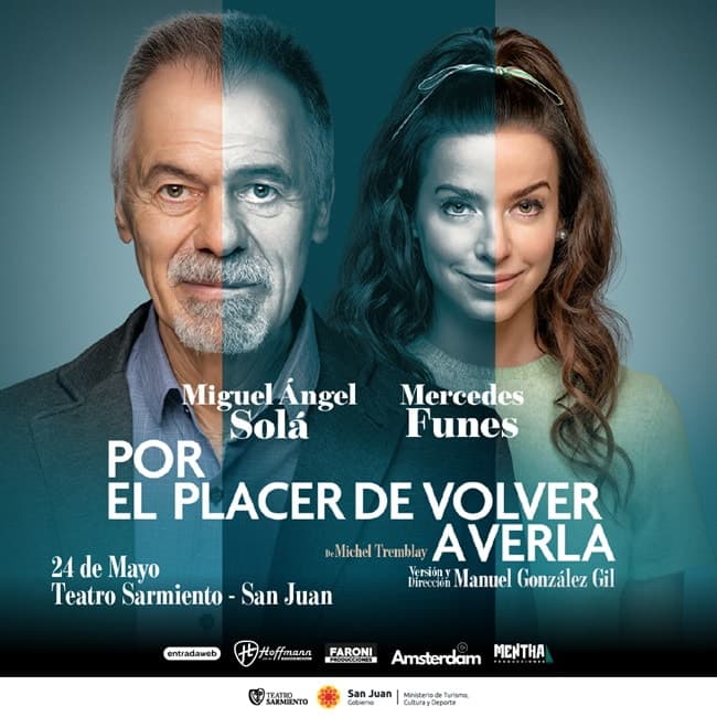 Placer de Volver a Verla: Miguel Angel Sola y Mercedes Funes