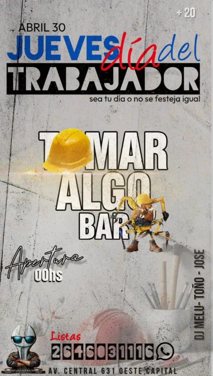 Jueves Día del Trabajador