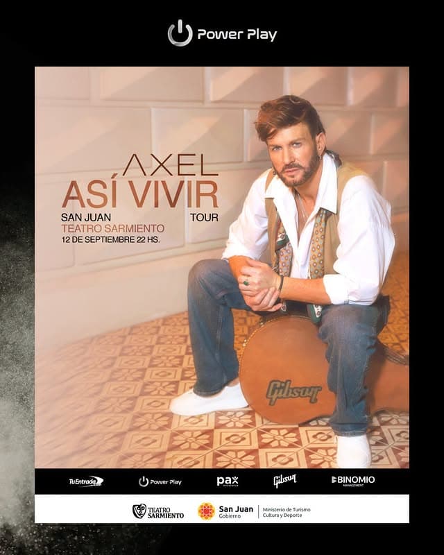 Axel - Asi Vivir Tour