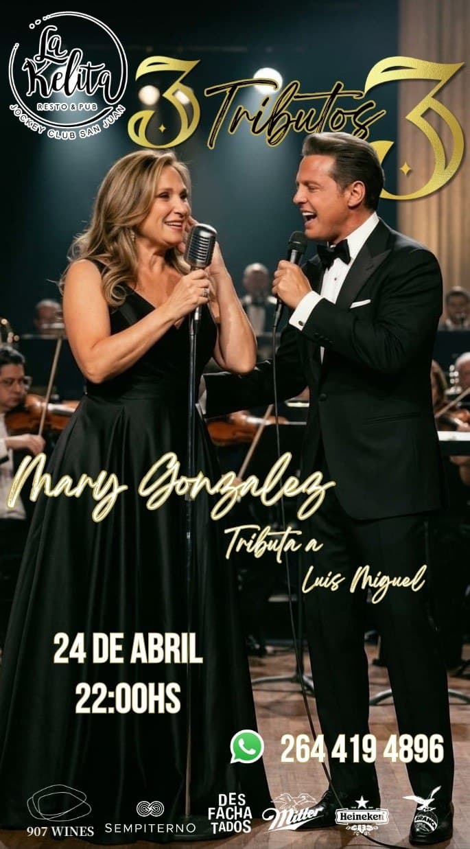 3 Tributos - Mary Gonzalez - Tributo a Luis Miguel