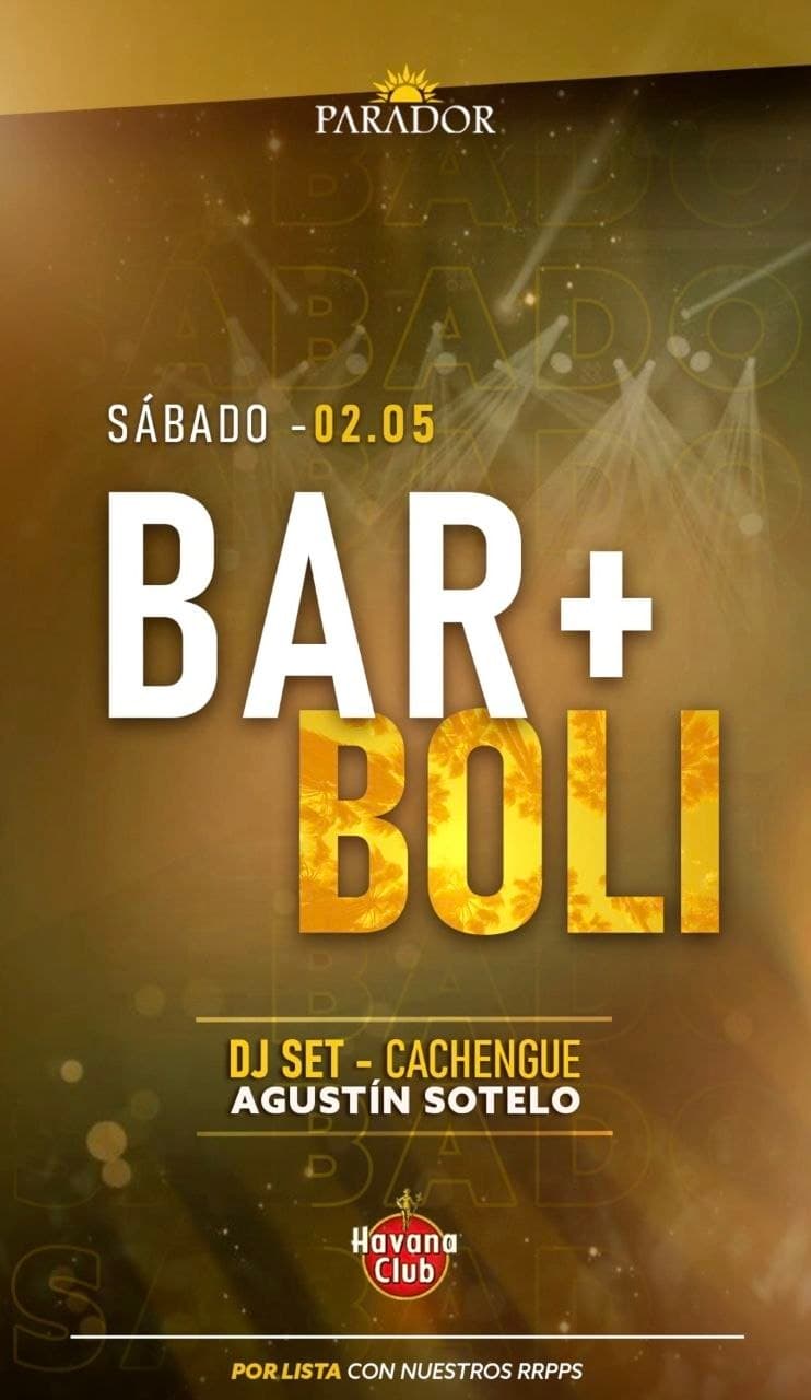 Bar + Boli - Agustin Sotelo Dj Set