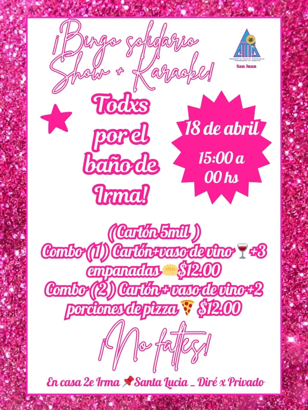 Bingo solidario Show + Karaoke