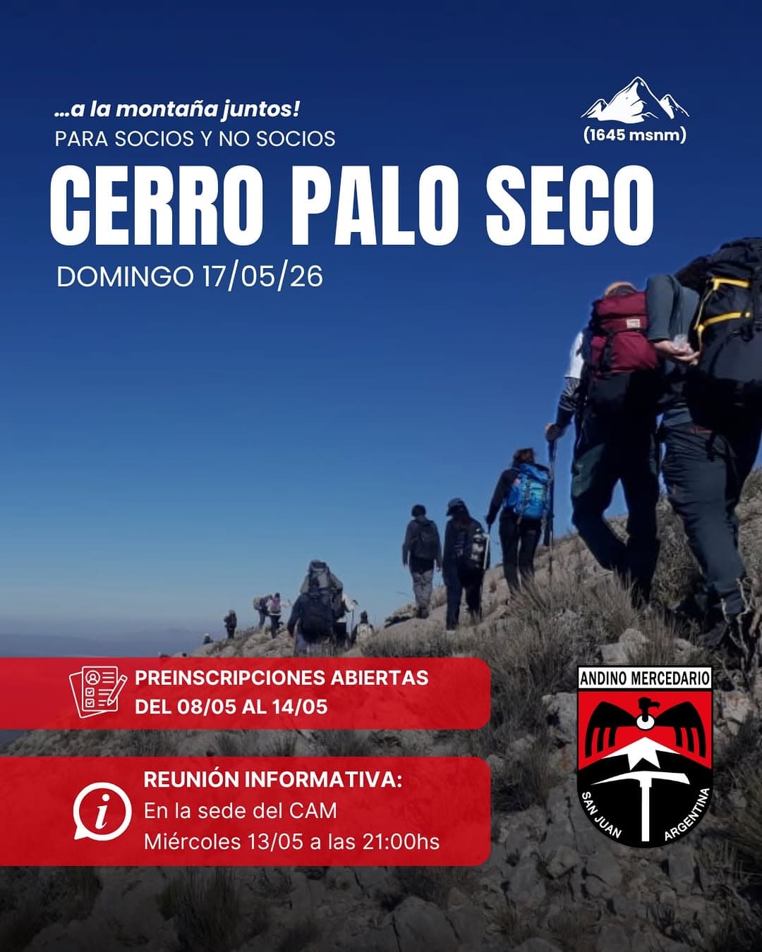 Excursion Cerro Palo Seco