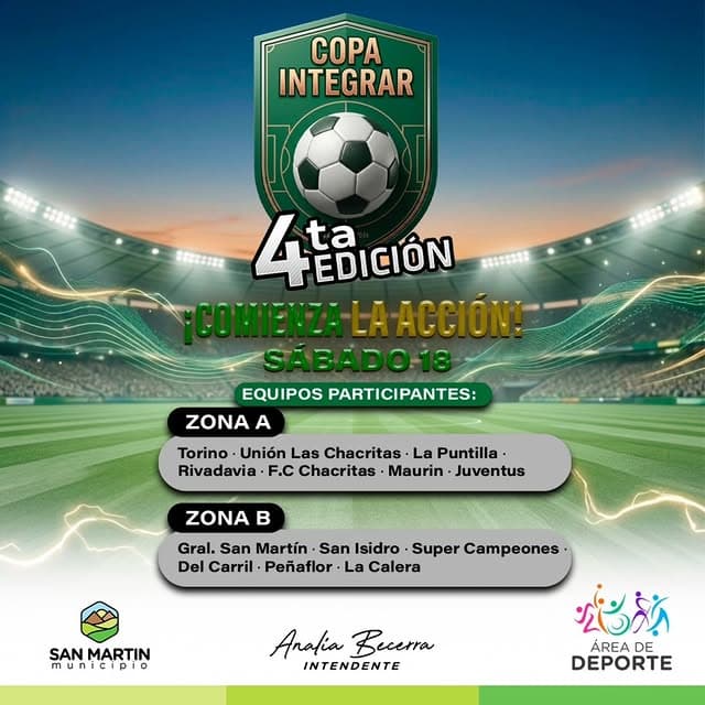 Copa Integrar 4ta Edición