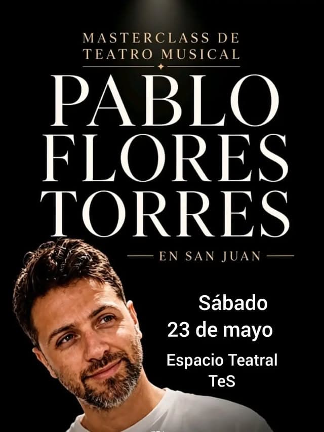Masterclass de Teatro Musical - Pablo Flores Torres