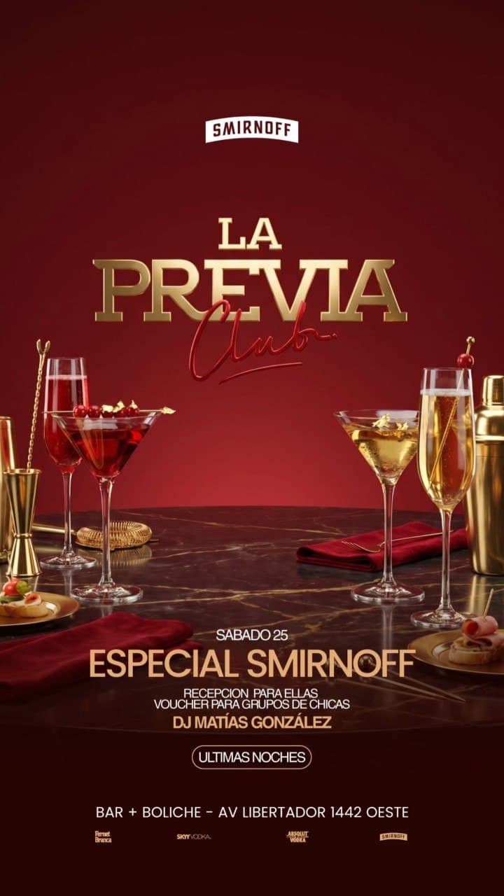 Especial Smirnoff - Matias Gonzalez Dj Set