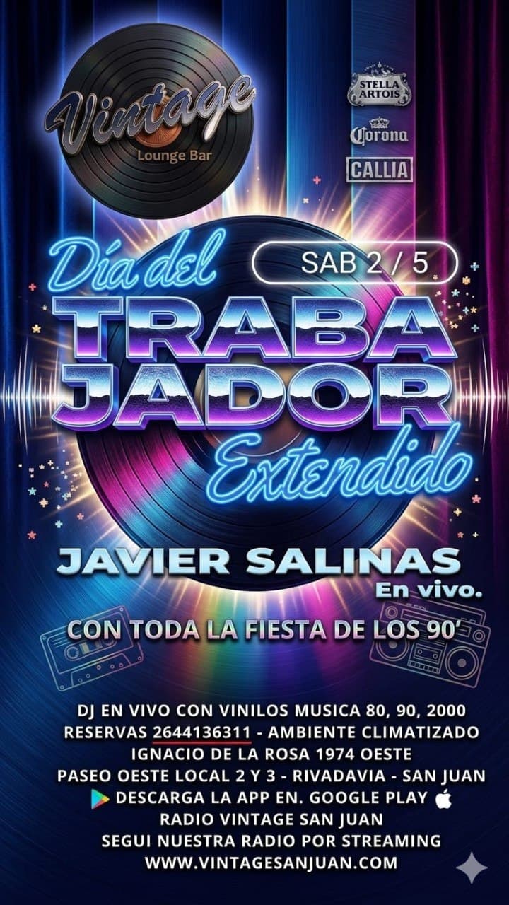 Día del Trabajador Extendido - Javier Salinas