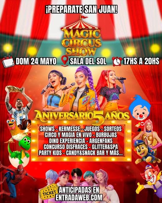 Magic Circus Show - Aniversario 5 Años