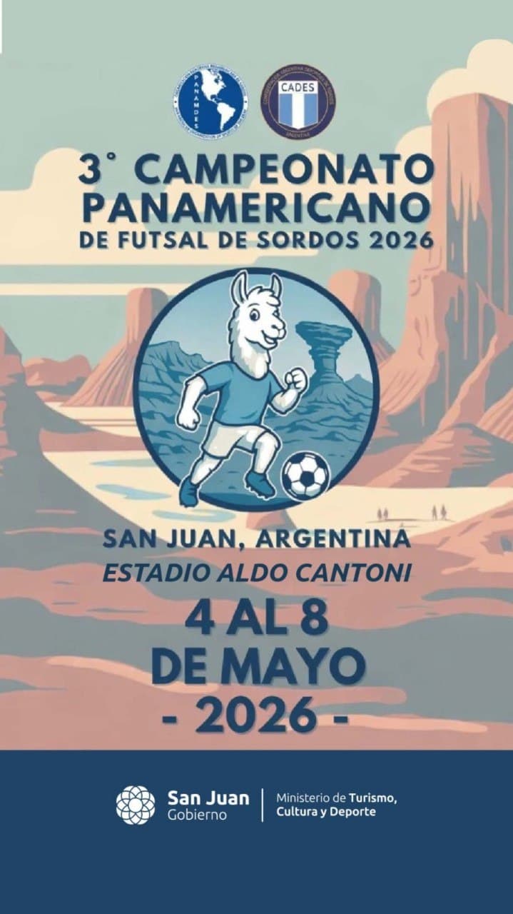 3° Campeonato Panamericano de Futsal de Sordos 2026