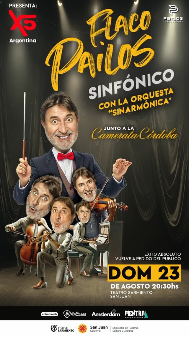 Flaco Pailos: Sinfonico con la Orquesta "Sinarmonica" — Teatro