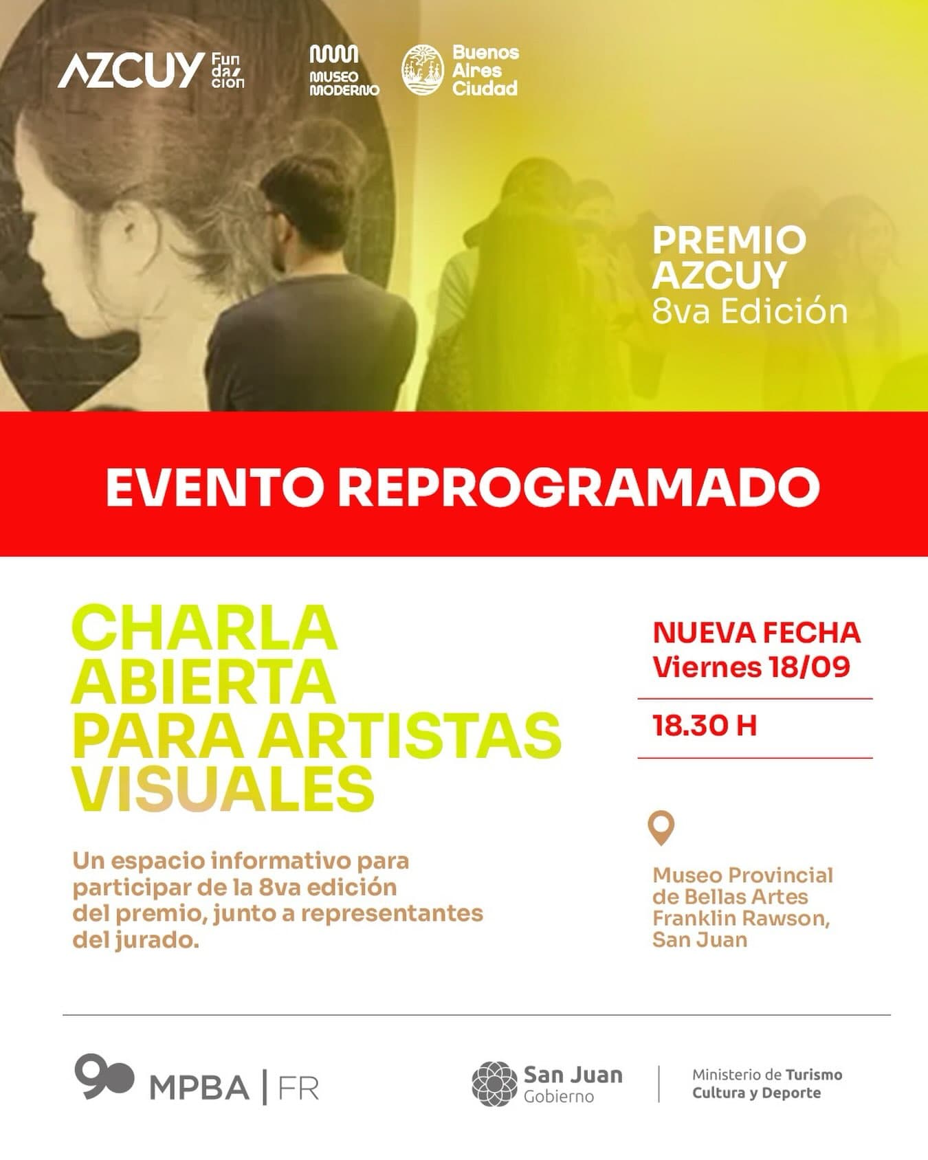 Charla Abierta para Artistas Visuales