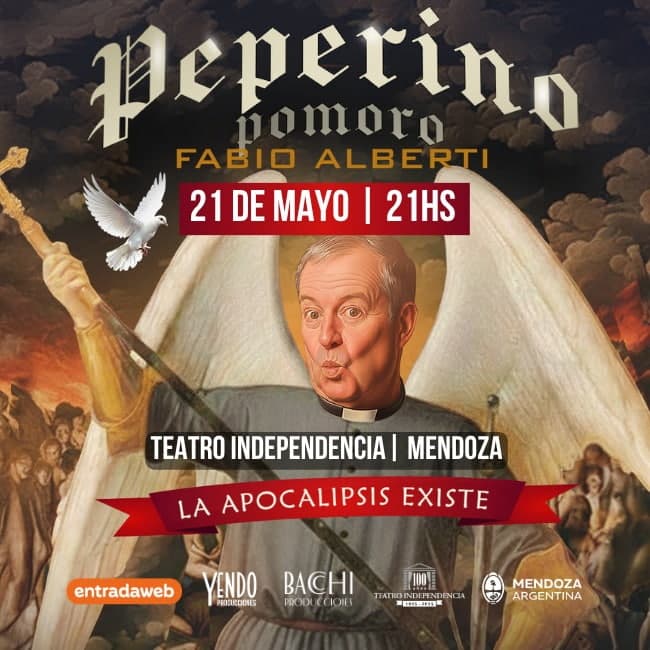 Fabio Alberti es Peperino Pomoro en la Apocalipsis Existe