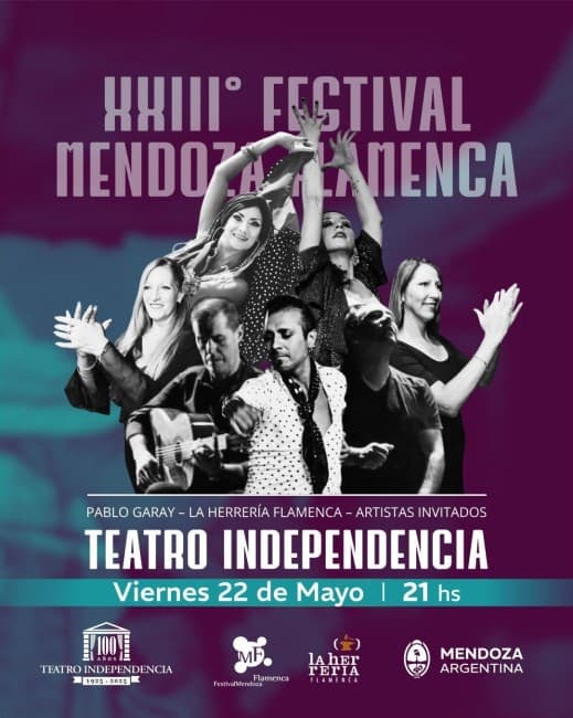 Xxiii Festival Mendoza Flamenca Pablo Garay y la Herreria Flamenca
