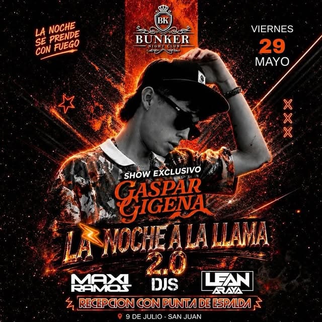 La Noche a la Llama 2.0 - Gaspar Gigena