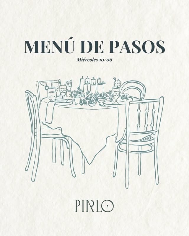 Menú de Pasos