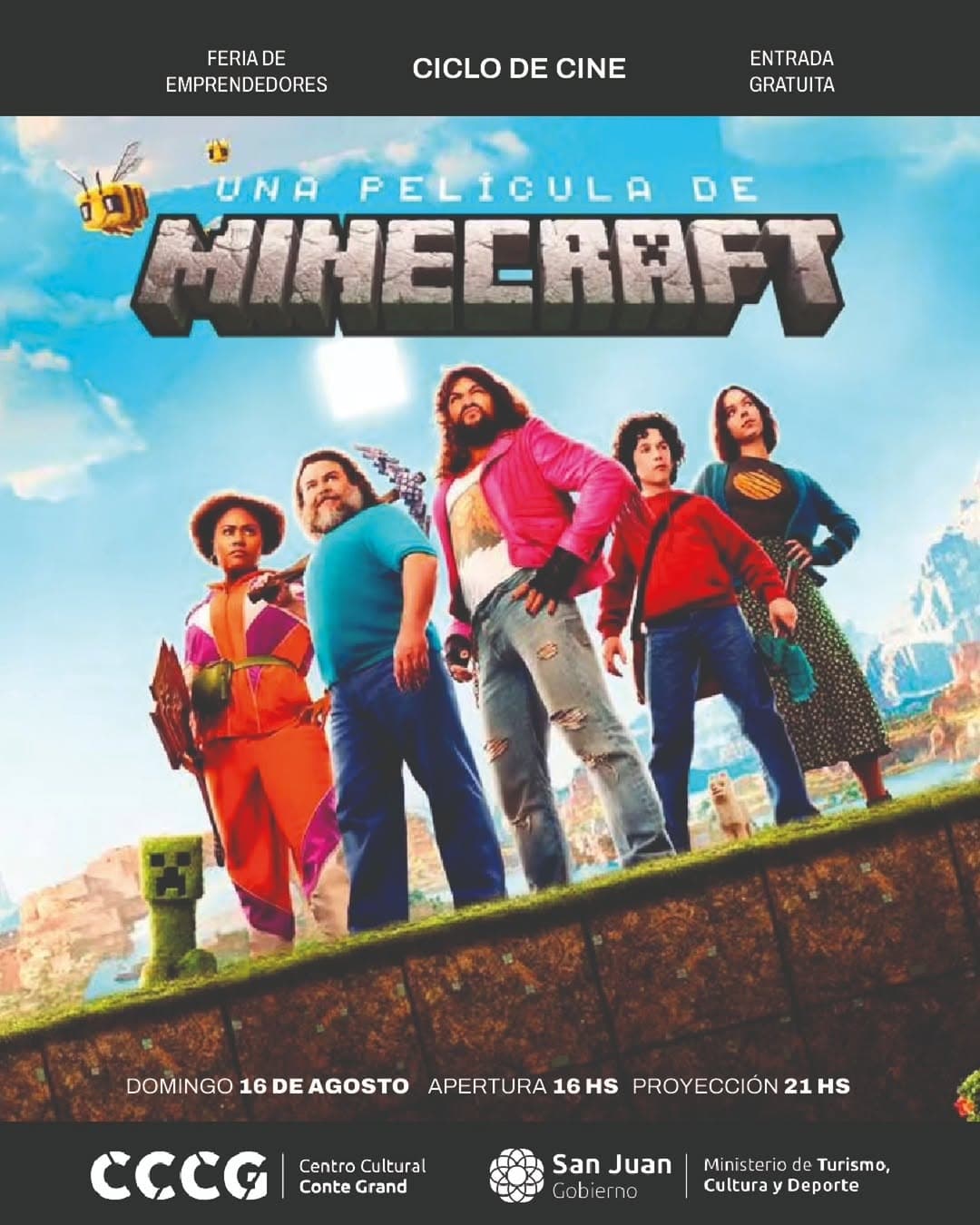 Ciclo de Cine - Minecraft