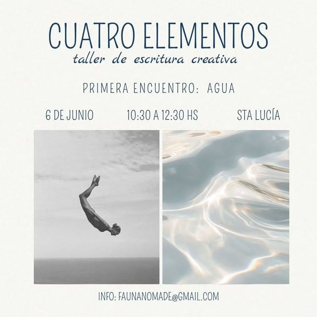 Cuatro Elementos - Taller de Escritura Creativa