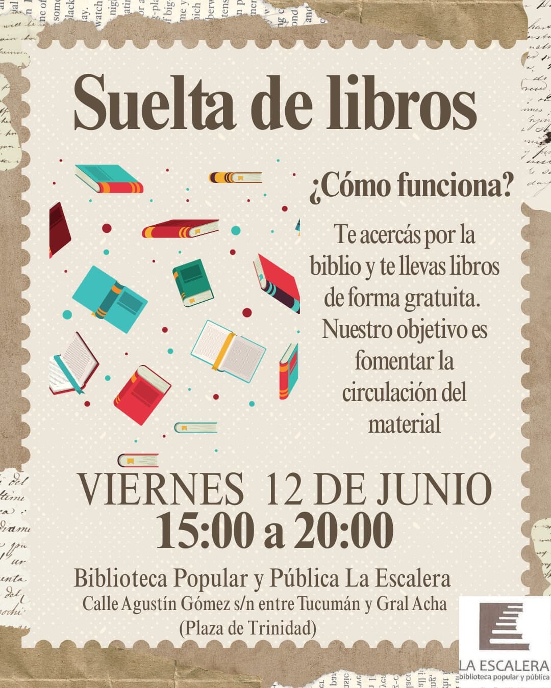 Suelta de libros