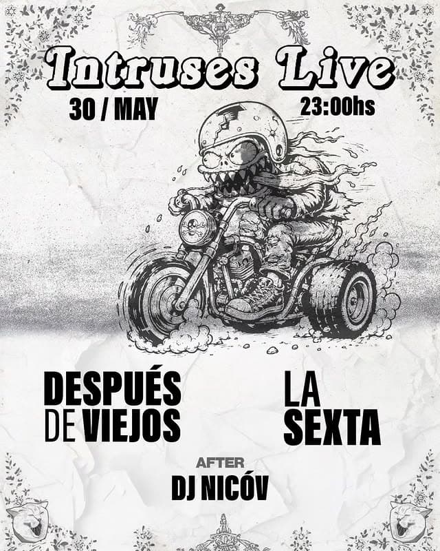 Música en San Juan: Intruses Live: Despues de Viejos & La Sexta