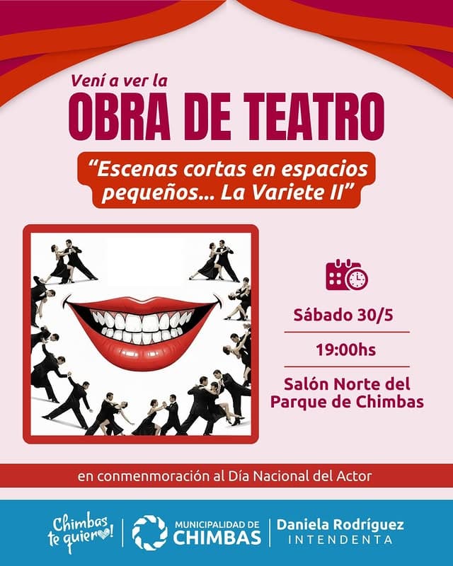 Obra de Teatro: "Escenas Cortas en Espacios Pequeños... La Variete II"