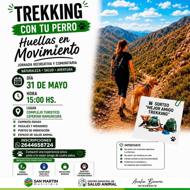 Trekking con tu Perro - Huellas en Movimiento